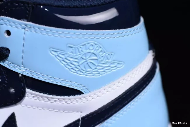 UNC   Leather Patent Air Chill 5415 Jordan Trendsetting CD0461- 1 Blue 336 0630